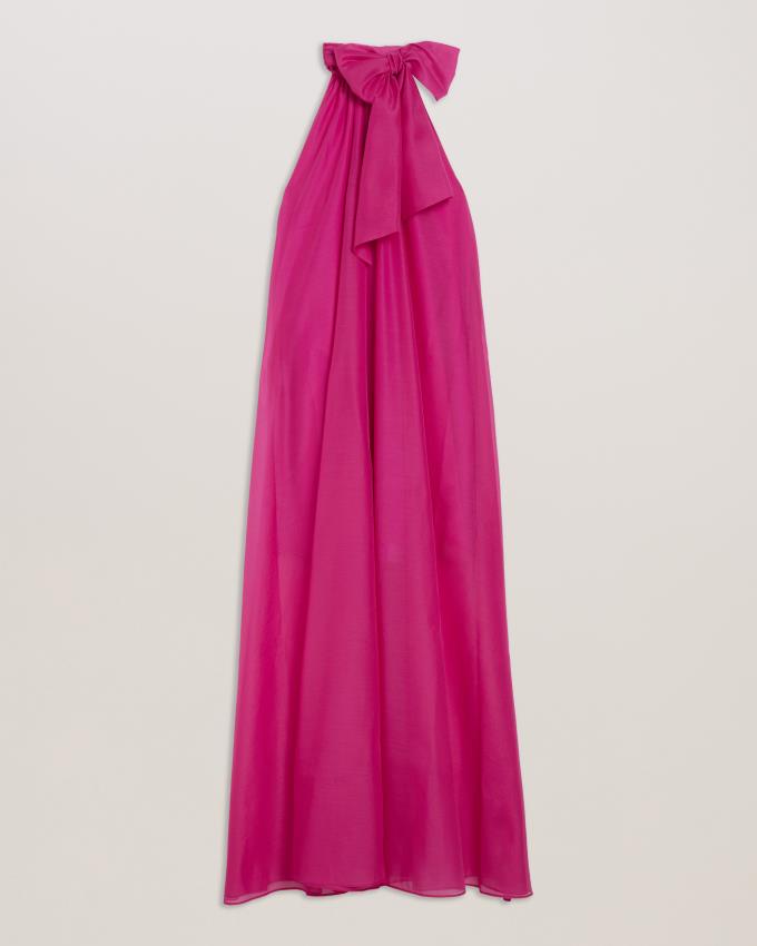 Peignoir Ted Baker Organza Maxi With Neck Rose Clair Femme | NVM-68149441